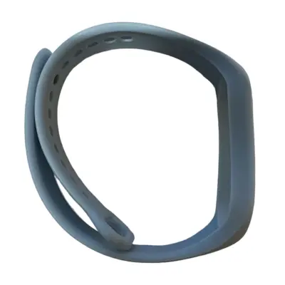Univerzalni silikonski trak iWear za modele pametnih zapestnic - SM6 SM7 SM8 / Xiaomi Mi Band 5 6 7 svetlo modra
