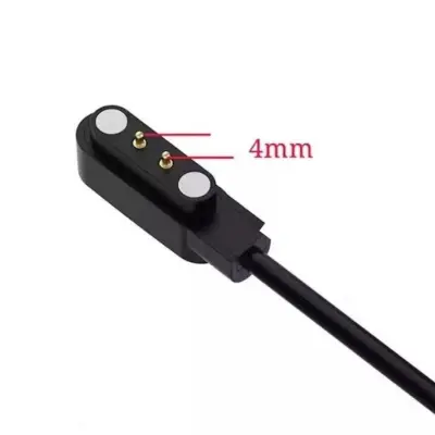 iWear CH2 Univerzalni USB 1m napajalni kabel Pametna ura 2-polni 4 mm magnetni polnilec