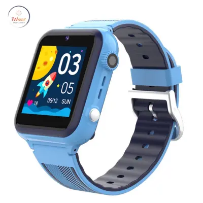 iWear A13 Pro 4G LTE Sim / LBS WiFi sledenje IP67 Otroška ura in telefonski klic s kamero za klepet modra