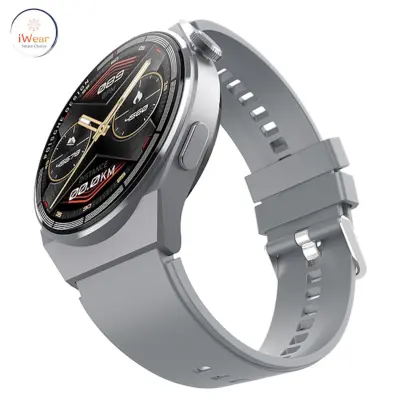 iWear Amax 3 Max Aluminium Inteligent Sport BT Call Smart Watch 1,52'' IPS Heartrate / Oxygen Silver