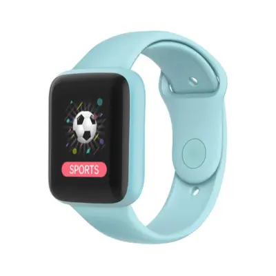 iWear M7 Smart & Fit Watch with Full Touch 1.3'' IPS Media Control / HR / Krvni tlak / Social Light Blue