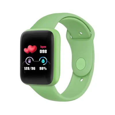 iWear M7 Smart & Fit Watch with Full Touch 1.3'' IPS Media Control / HR / Krvni tlak / Social Green