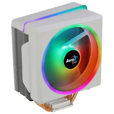 Aerocool Cylon 4F Argb procesorski hladilnik bela