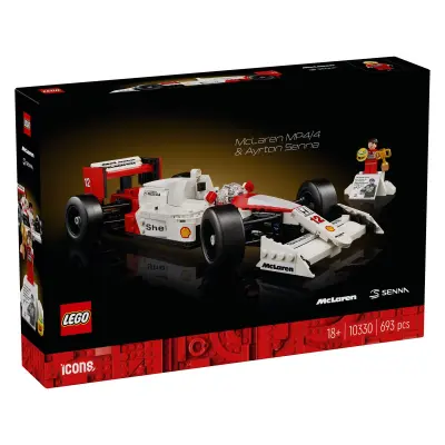 LEGO ICONS 10330 McLaren MP4/4 in Ayrton Senna