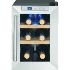 PROFI COOK Hladilnik s steklenimi vrati PC-WK 1231 sw-inox
