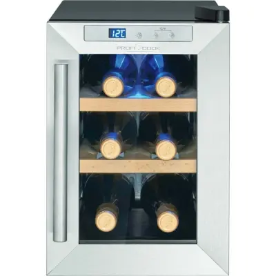 PROFI COOK Hladilnik s steklenimi vrati PC-WK 1231 sw-inox