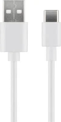 MicroConnect Kabel USB C-A 2.0, 0,5m, bel 480Mbps