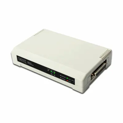 Digitus mrežni tiskalniški strežnik 2xUSB 1xLPT bel DN-13006-1