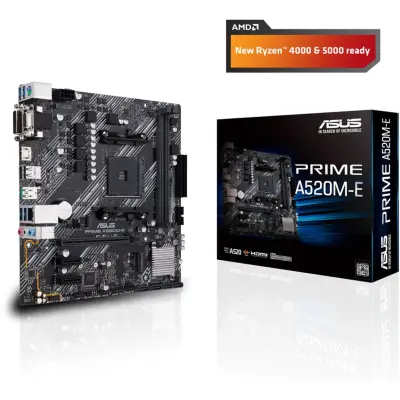 Osnovna plošča ASUS Prime A520M-E AM4 MATX 2XDDR4