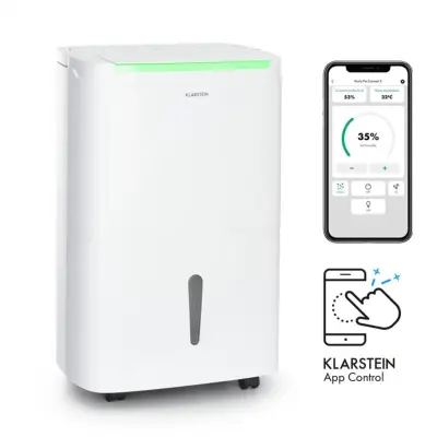 Klarstein DryFy Connect 50 Razvlaževalnik zraka, Bela