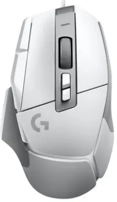 Bela igralna miška Logitech G502 X Wired Hero
