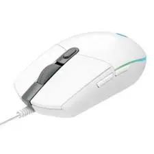 Logitech G203 LIGHTSYNC, RGB, bela