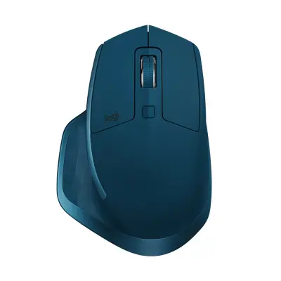 Logitech Cordless Laser MX Master 2S Unifying, polnilna, modra