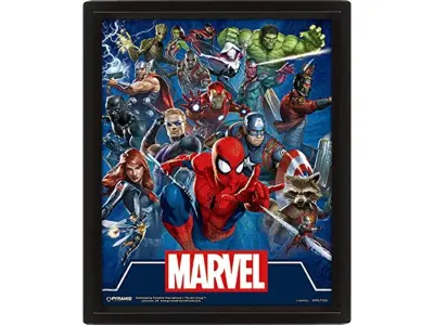 Pyramid MARVEL CADRE 3D- KINEMATIČNE IKONE