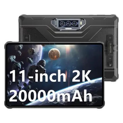 Oukitel RT8 Robusten tablični računalnikt, 11-palčni zaslon, zmogljiva 20000mAh baterija, 48MP Sony kamera