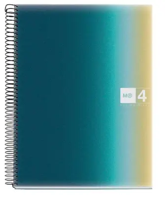 MiquelRius Zvezek A4, črtast, 120-listni, 70g, AURORA, PP, Iceland