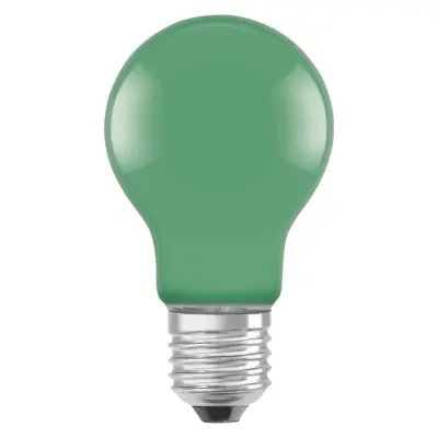 Ledvance LED deco svetilka E27 zelena STCLASA15300G2.57500