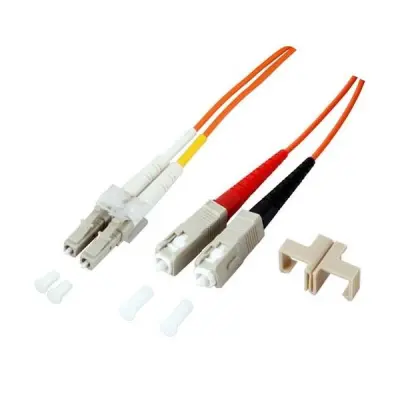 EFB-Elektronik Optični dvostranski kabel 1m 2xLC/2xSC 50/125 O0314.1