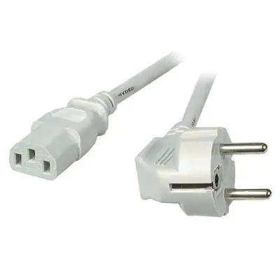 EFB-Elektronik napajalni kabel CEE 7/7 90° siv, 5 m, 3x1,00qmm EK501.5V2