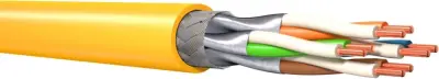 KERPEN DATACOM MegaLine F6-90 Cat.7 rumena 4P S/FTP AWG23 F6-90 SF-Dca-T1000