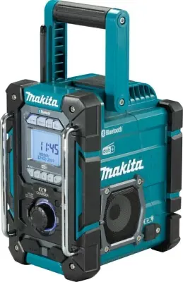 Akumulatorski gradbiščni radio Makita DAB+ 18V brez baterije brez LG DMR301