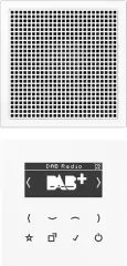 Jung Smart DAB+ digitalni radijski sprejemnik Mono 1LS DAB LS1 WW