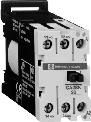 Schneider Electric Pomožni kontaktor 2S, 48V CA2SK20E7