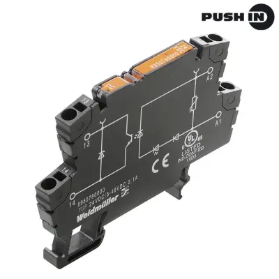 Weidmüllerjev polprevodniški rele 24VDC+/-20% 4A TOP24VDC/24VDC4A