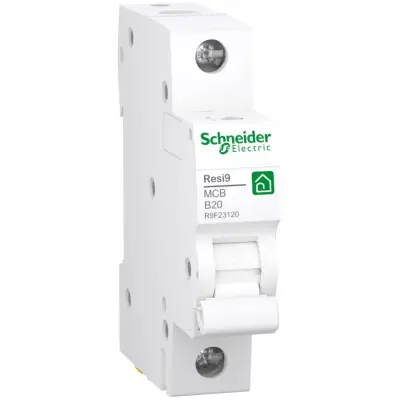 Schneider Electric Miniaturni odklopnik 1P,20A,B R9F23120