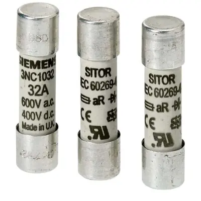Siemens Dig.Industr. cilindrična varovalka 16A, 600V A 3NC1016