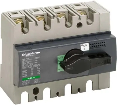 Schneider Electric stikalo za prekinitev obremenitve INS160 3p Interpact 28912