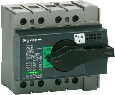 Schneider Electric Stikalo za prekinitev obremenitve INS40 3p Interpact 28900