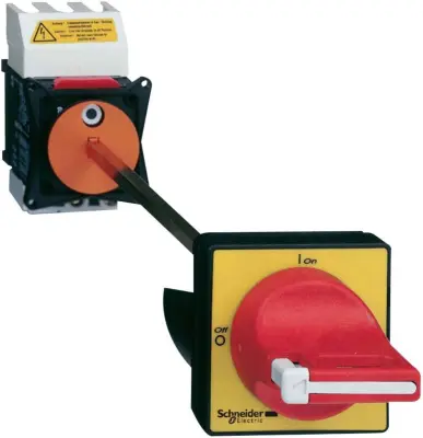 Schneider Electric Stikalo za ustavitev v sili/ glavno stikalo 3p, 690V, 40A, rdeče VCCD2