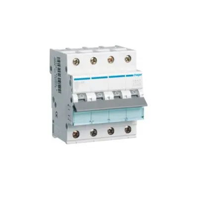 Hager miniaturni odklopnik 4-polni B-20A, 6kA MBN420