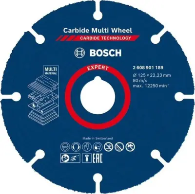 Boschevo električno orodje EXPERT CMW rezalni disk 125 mm, 22,23 mm 2608901189