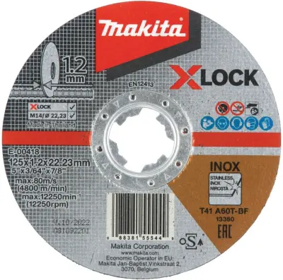 Makita rezalni disk 125x1,2 mm INOX E-00418