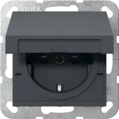 Gira vtičnica KD 55 antracit 475428