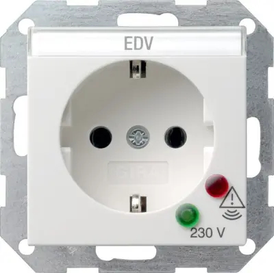 Gira Schuko vtičnica rws prenapetostna, System55 045127