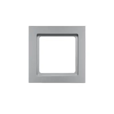 Okvir Berker 1gang aluminij/lak 10116094