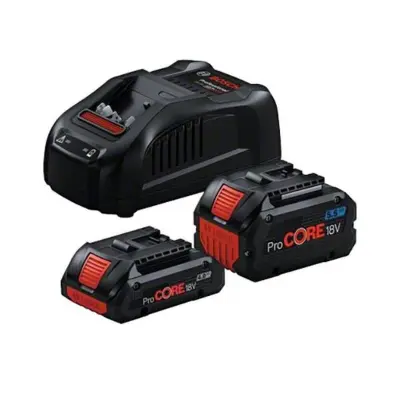 Bosch električno orodje 18V zagonski komplet 1xPC4Ah1PC55AhGA1880 1600A0214A