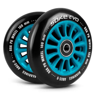 100 mm modrih skuterjev 2 pc.