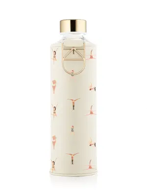 EQUA, steklenička, Mismatch Playa, prevleka iz umetnega usnja, brez BPA, 750 ml
