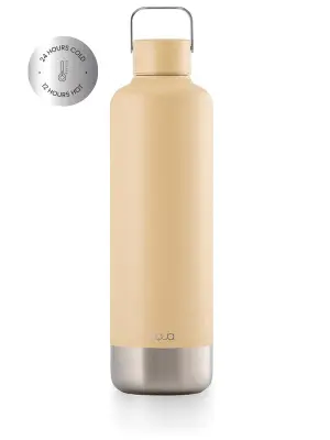 EQUA, termo steklenica iz nerjavečega jekla, Timeless Latte, 1000 ml