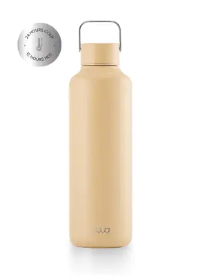 EQUA, termo steklenica iz nerjavečega jekla, Timeless Latte, 600 ml