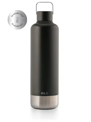 EQUA, termo steklenica iz nerjavečega jekla, Timeless Dark, 1000 ml