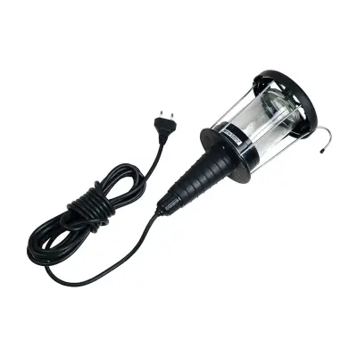 ROČNA SVETILKA E27 5M KABEL, GUM