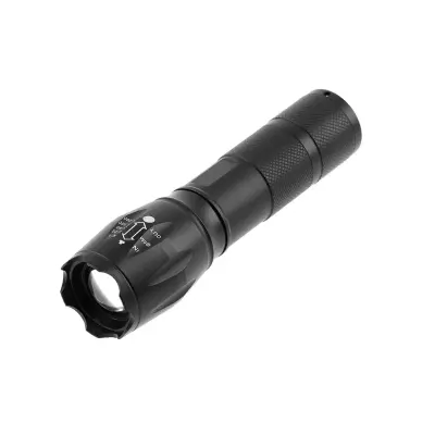 LED ROČNA SVETILKA SOS/ZOOM 5W 300LM 6400K IP44 AC AAA 3X1,5V