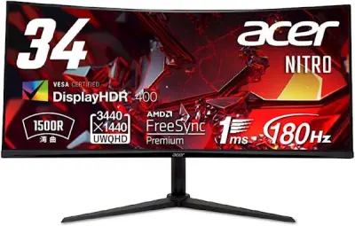 ACER Nitro XZ342C ukrivljen gaming monitor