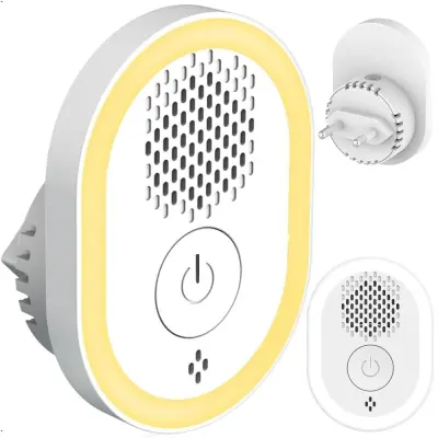 Ultrazvočna naprava za odganjanje miši, glodalcev in insektov + nočna lučka