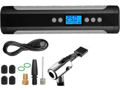 80W akumulatorski prenosni LCD kompresor LED 10Bar